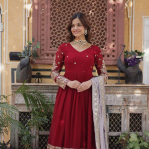 The Amethyst Grandeur Anarkali