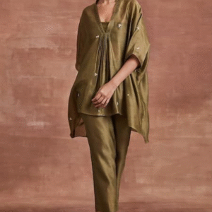 3-piece Co-ord Set in Beige